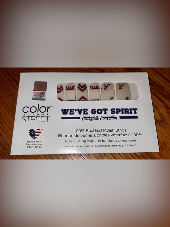 Color Street Other - Color Street Collegiate Collection Nail Strips – University of Alabama NEW